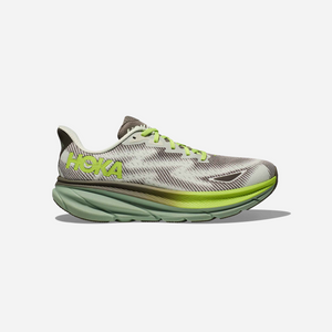 Hoka One One Clifton 9 Gore Tex Slate Aloe Vera