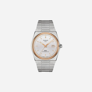 Tissot PRX Powermatic 80 40mm Silver Dial Grey Stainless Steel Automatic Watch