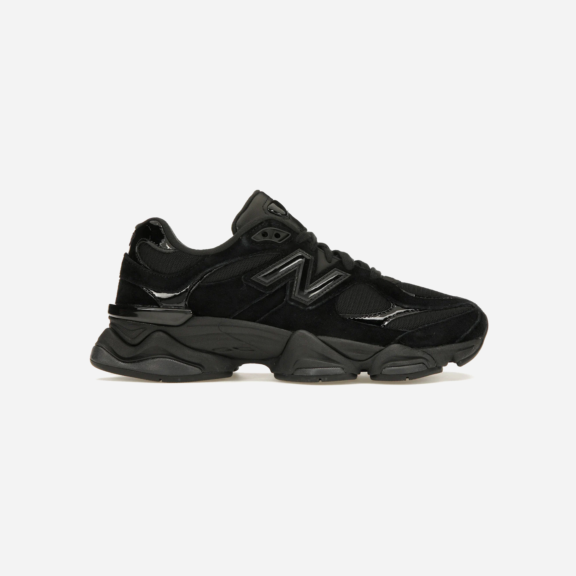 New Balance 9060 Triple Black Patent