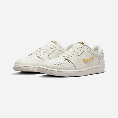 Nike Air Jordan 1 Low Method of Make Sail Metallic Gold WMNS