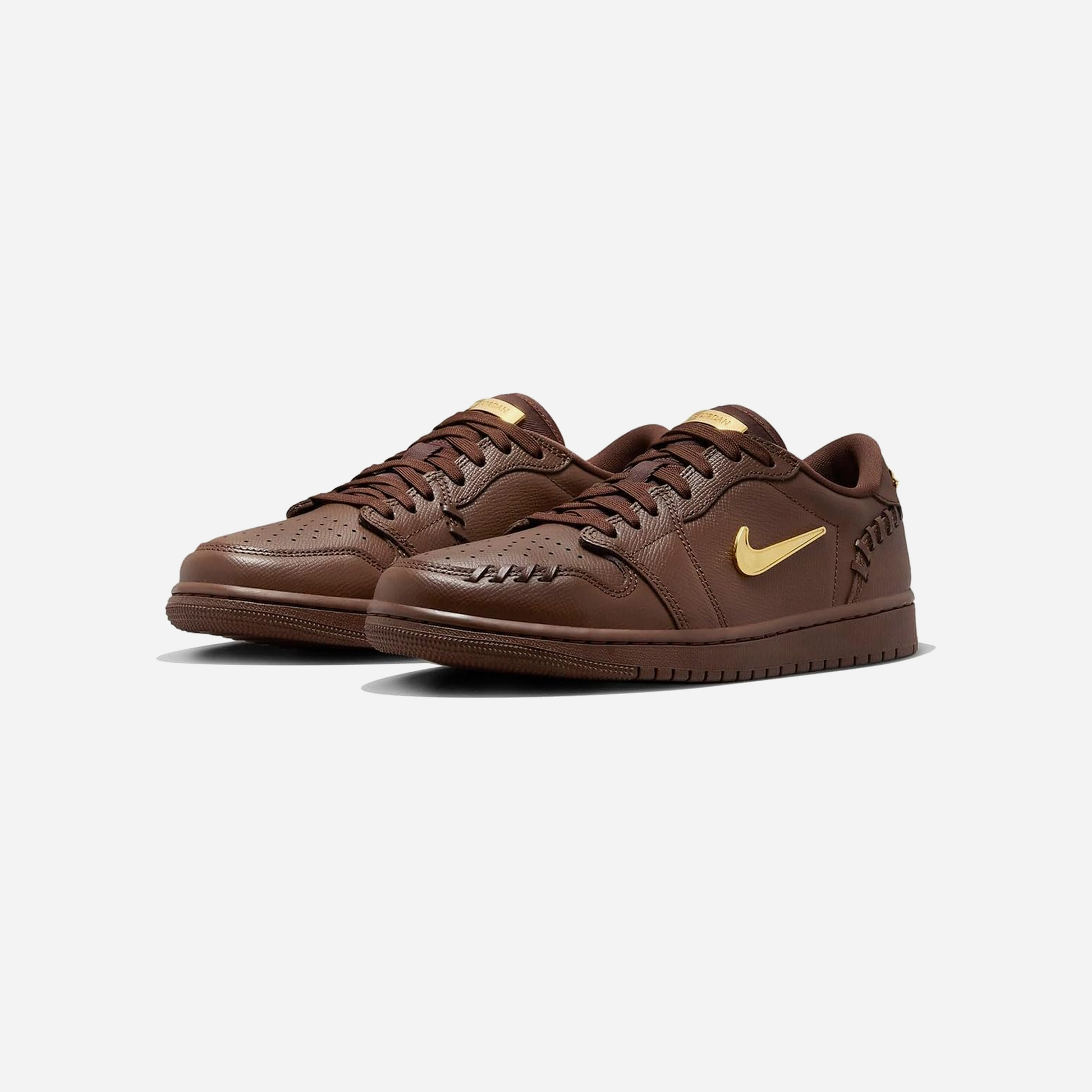 Nike Air Jordan 1 Low Method of Make Cacao Wow/Metallic Gold WMNS
