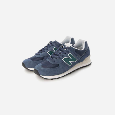 New Balance 574 Navy Green