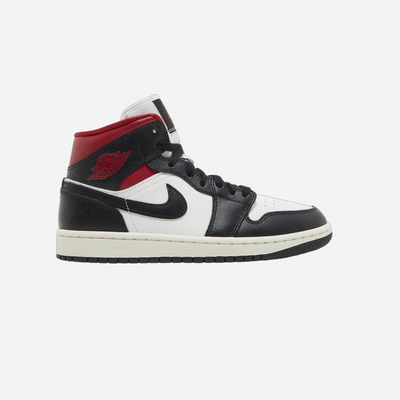 Nike Air Jordan 1 Mid Gym Red Vintage Sail