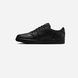 Nike Air Jordan 1 Low Method of Make Black Metallic Gold WMNS