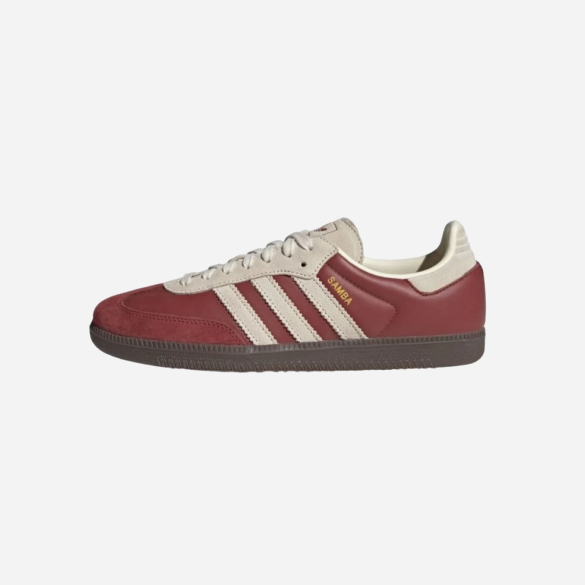Adidas Samba OG Shoes Preloved Ruby Cream White