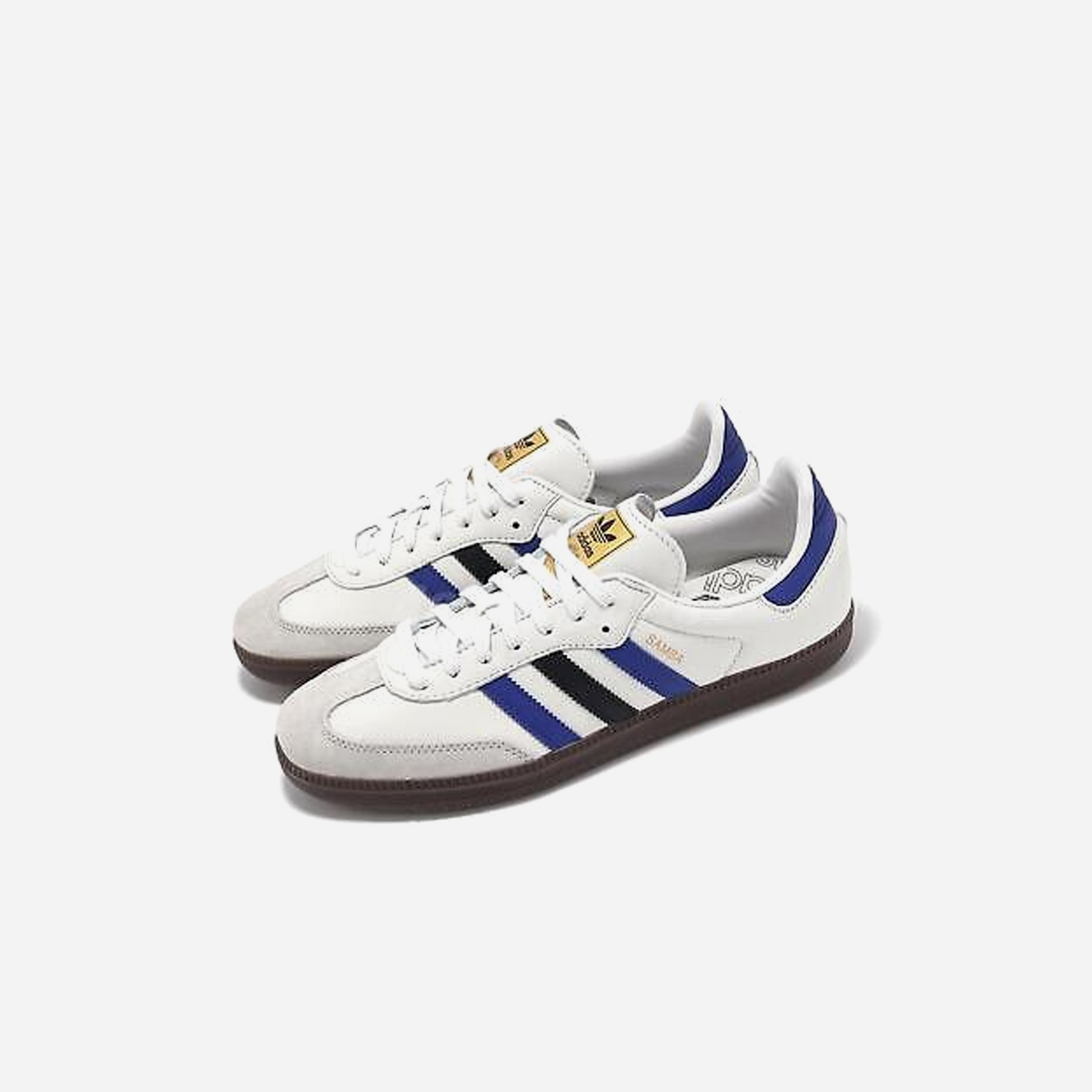 Adidas Samba OG Crystal White Active Blue Black