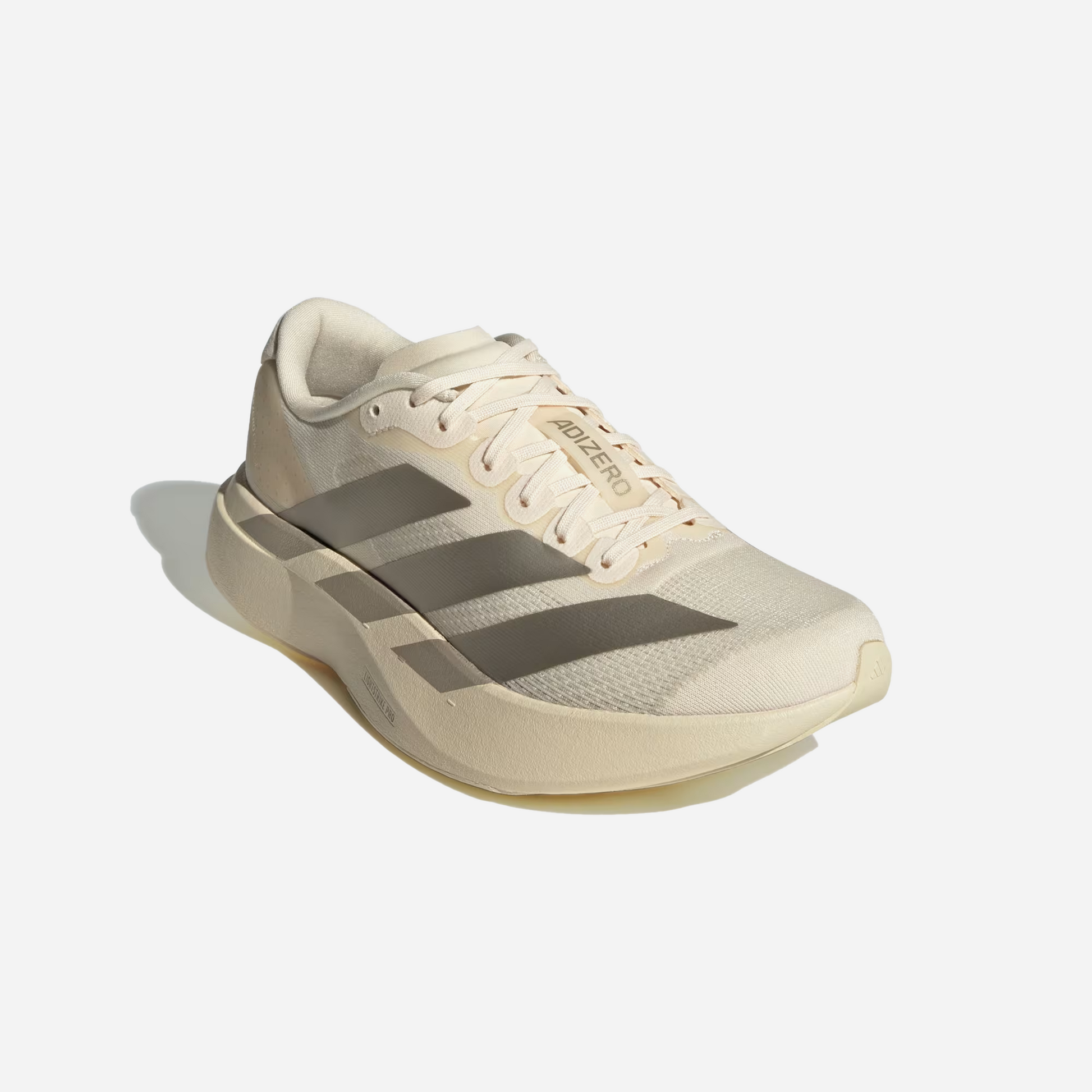 Adidas Adizero EVO SL Shoes Wonder White / Cyber Metallic / Warm Vanilla