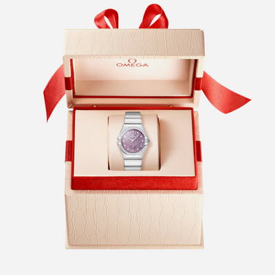 OMEGA CONSTELLATION PURPLE 131.15.28.60.60.001