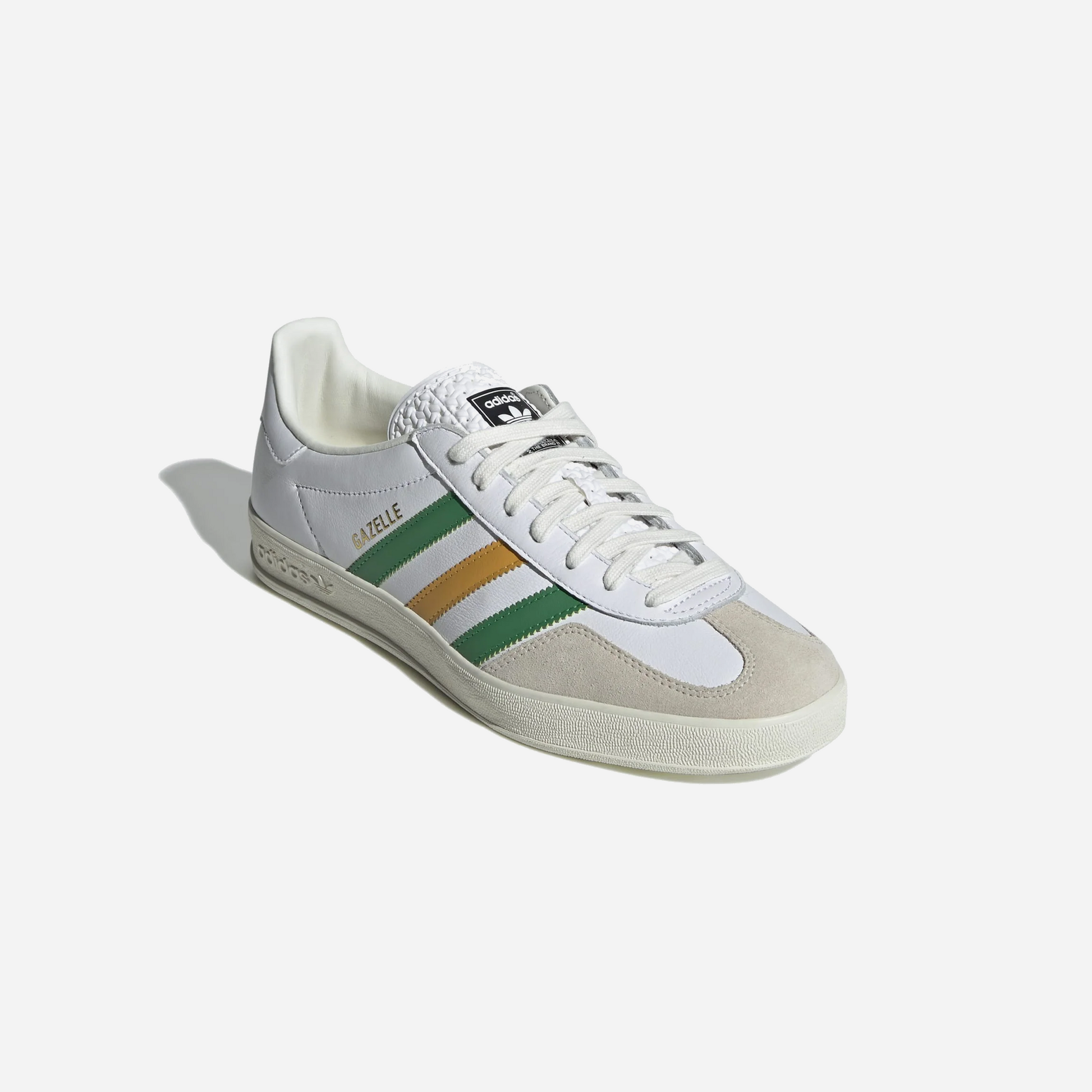 Adidas Gazelle Indoor Collegiate Green Preloved Yellow
