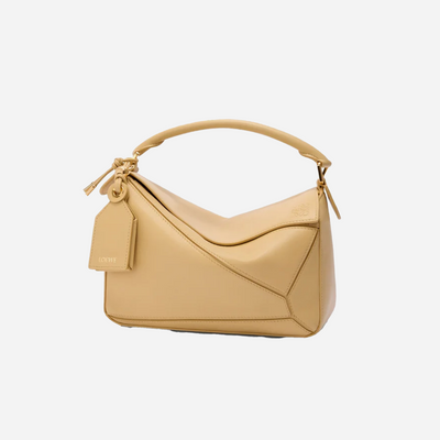 Loewe Puzzle Bag Small Dark Butter