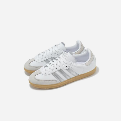 Adidas Samba OG White Silver Metallic Grey