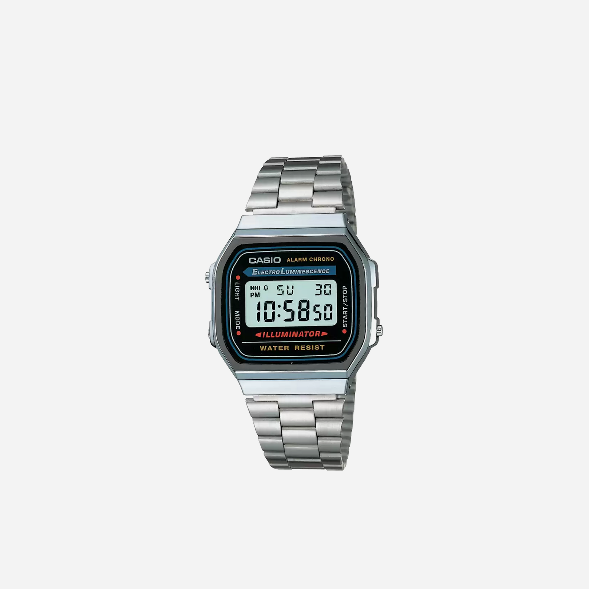 Casio Vintage A168WA-1WDF Blue Dial