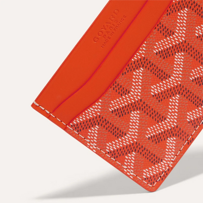 Goyard Saint-Sulpice Card Wallet Orange
