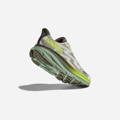 Hoka One One Clifton 9 Gore Tex Slate Aloe Vera