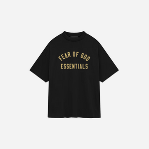 Fear Of God Essentials SS24 Jersey Crewneck Tee Black