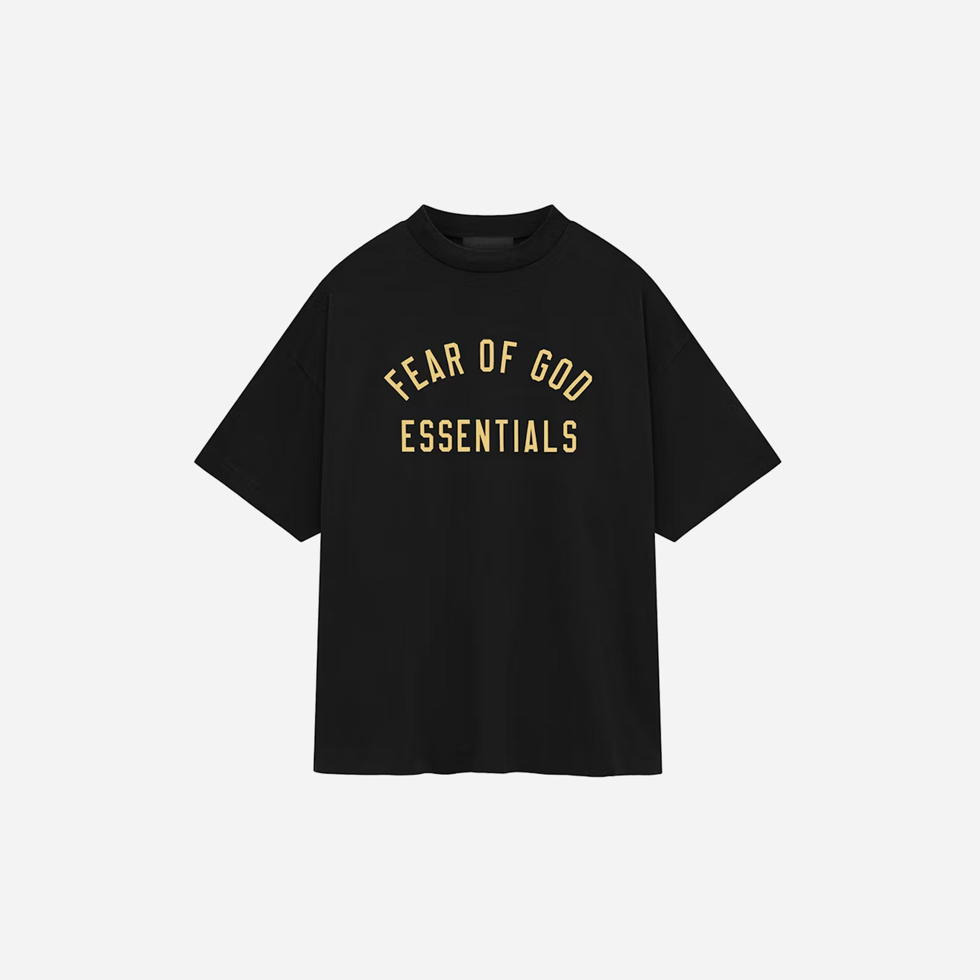 Fear Of God Essentials SS24 Jersey Crewneck Tee Black