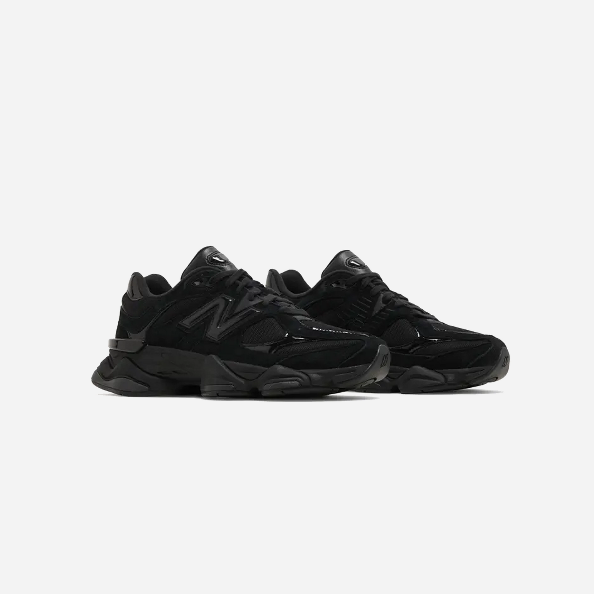 New Balance 9060 Triple Black Patent
