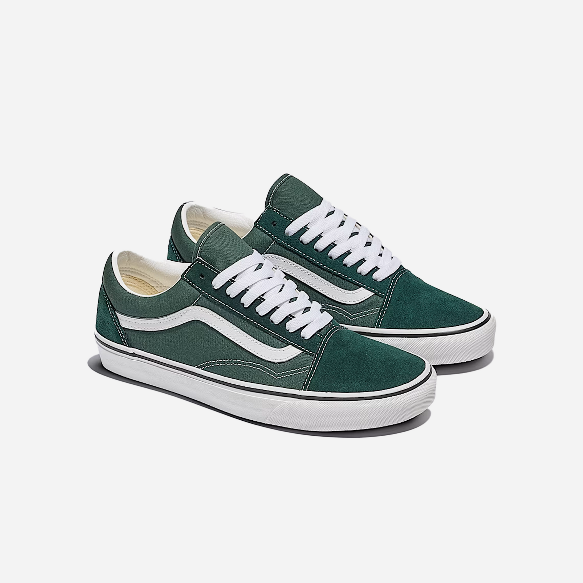Vans Old Skool Shoe Scarab Green