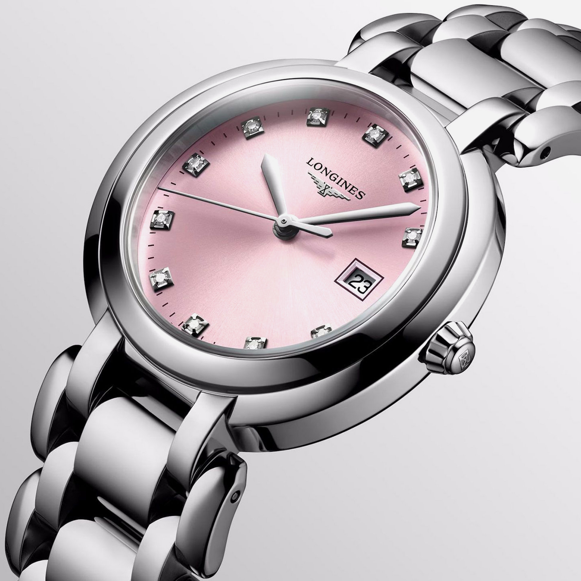 LONGINES PRIMA LUNA PINK 7612356226909