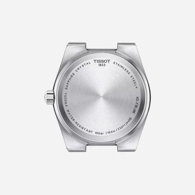 Tissot PRX 35mm Pink Dial Grey Stainless Steel Quartz Watch