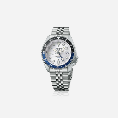 Seiko 5 Sports SKX GMT Sky Blue, Silver Cloud - SSK033K1 Men's