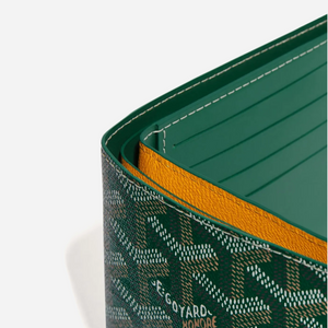 Goyard Victoire Wallet Green