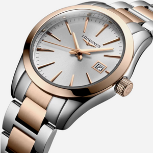 LONGINES CONQUEST CLASSIC SILVER L2.286.3.72.7