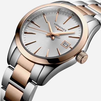 LONGINES CONQUEST CLASSIC SILVER L2.286.3.72.7