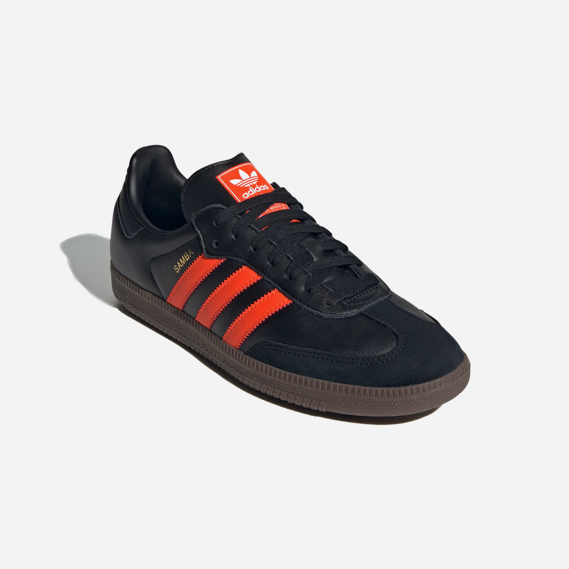 Adidas Samba OG Shoes Core Black / Impact Orange / Gum