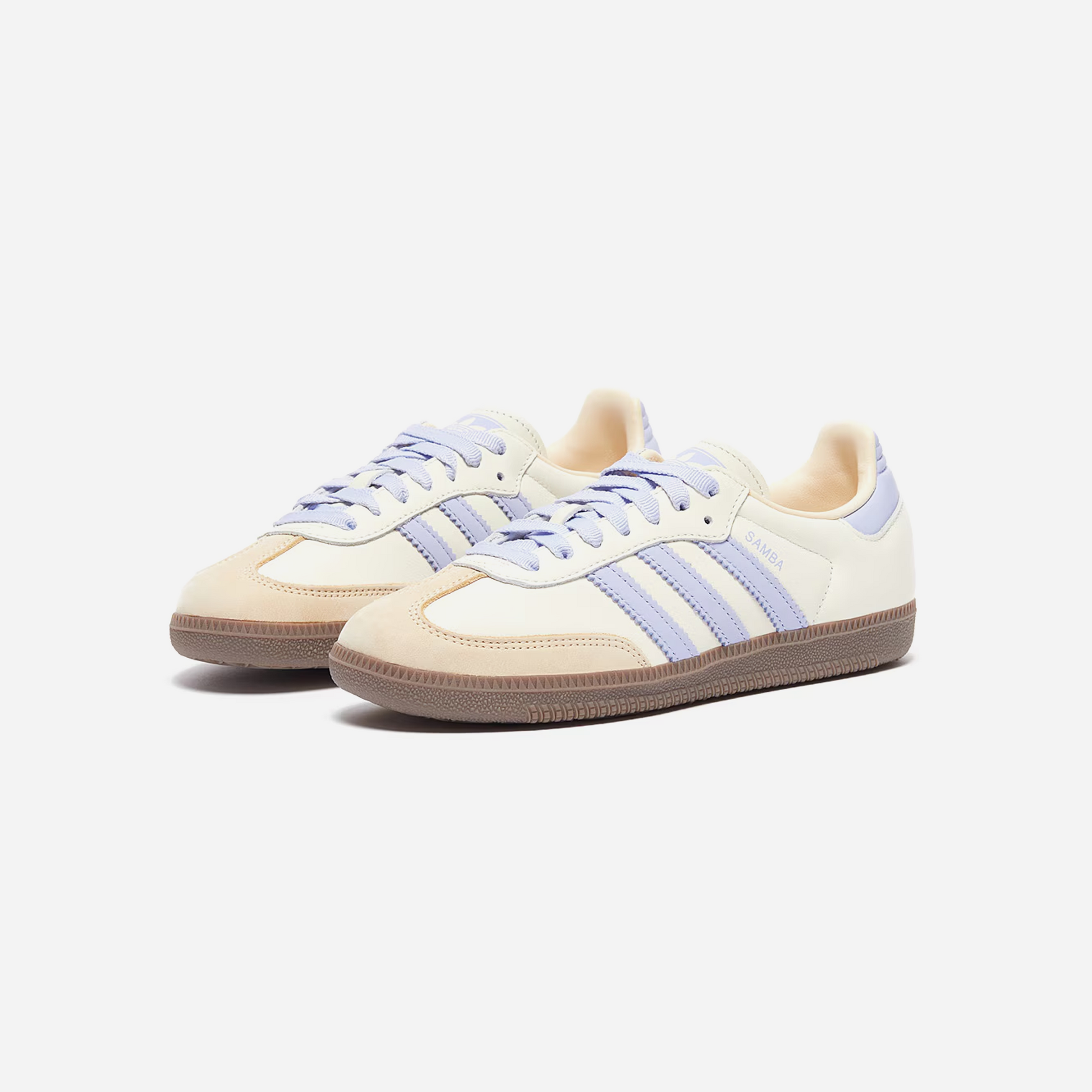 Adidas Samba OG Cream White Violet WMNS