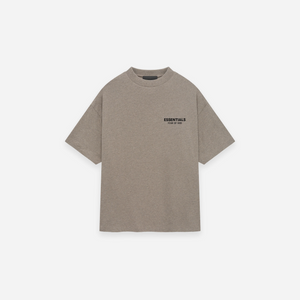 Fear Of God Essentials SS25 Jersey Crewneck T-Shirt Heather Grey