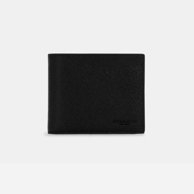 Coach 3 In 1 Wallet crossgrain leather/Black