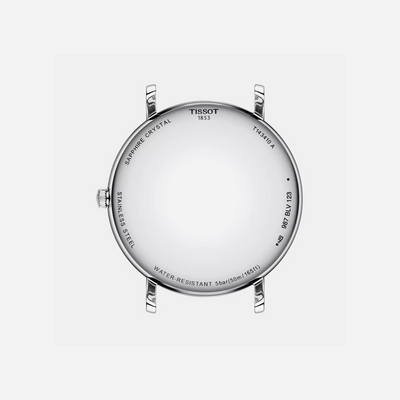 Tissot Everytime Silver Dial 40mm Stainless Steel Quartz Watch