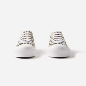 Burberry Check Sneakers Archive Beige