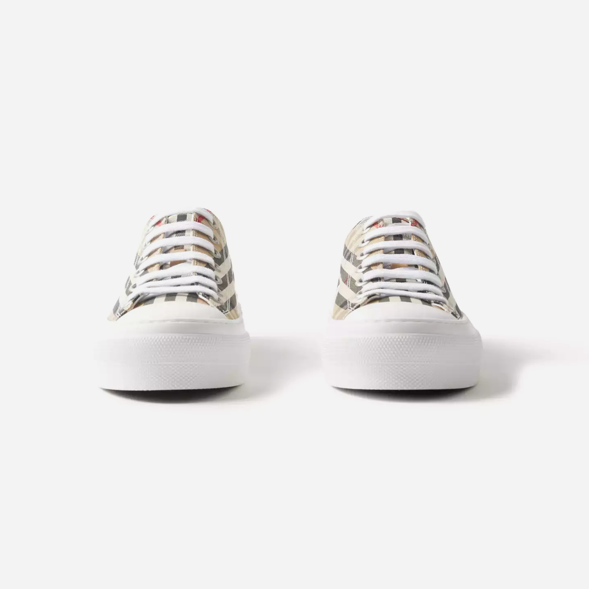 Burberry Check Sneakers Archive Beige