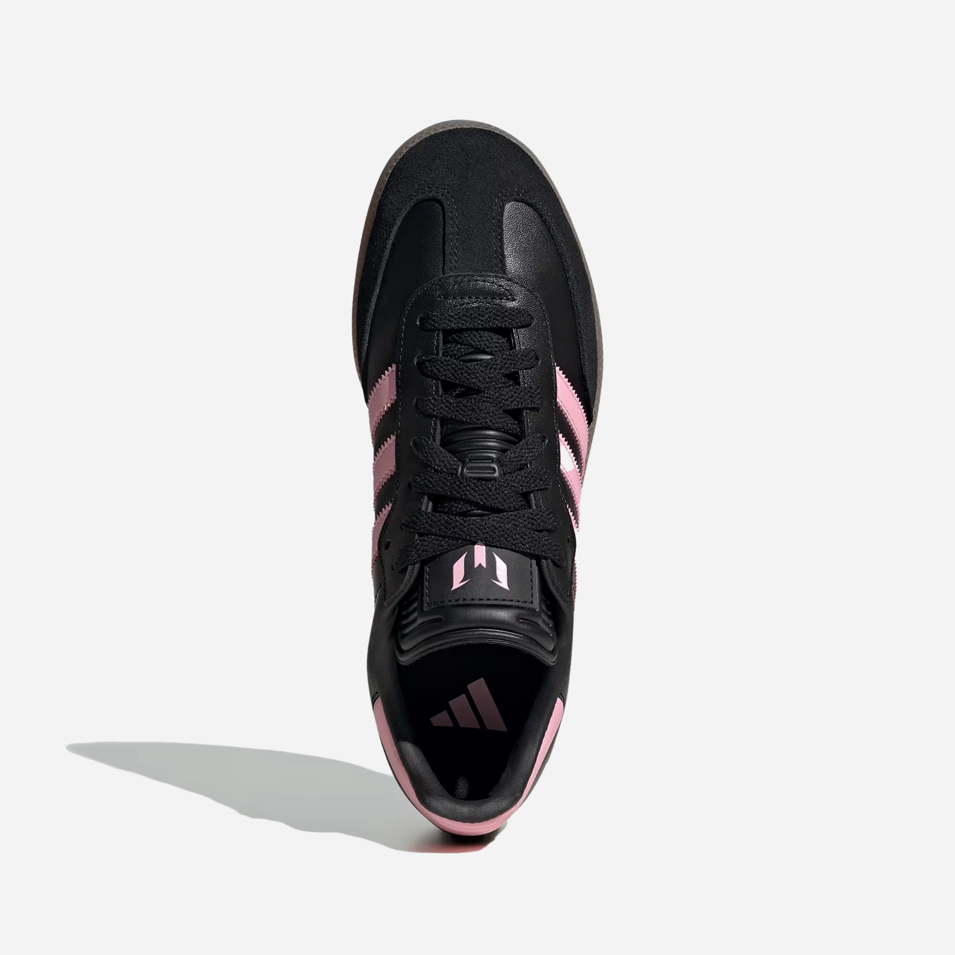 Adidas Samba Messi Indoor Soccer Shoes Core Black / Gold Metallic / Gum