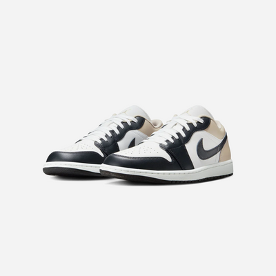 Nike Jordan 1 Low Black Toe Rattan