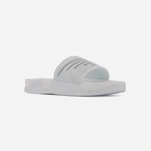 New Balance Men White Slide Sandals