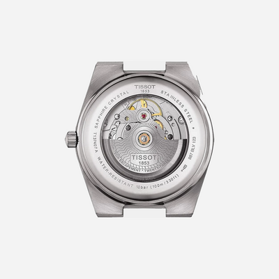 Tissot PRX Powermatic 80 40mm Silver Dial Grey Stainless Steel Automatic Watch