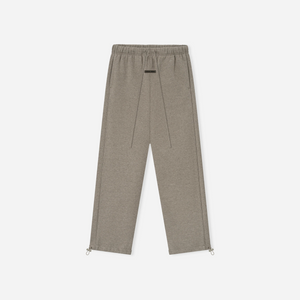 Fear Of God Essentials SS25 Relaxed Fleece Sweatpant With Piping- Homestead Heather