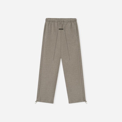 Fear Of God Essentials SS25 Relaxed Fleece Sweatpant With Piping- Homestead Heather