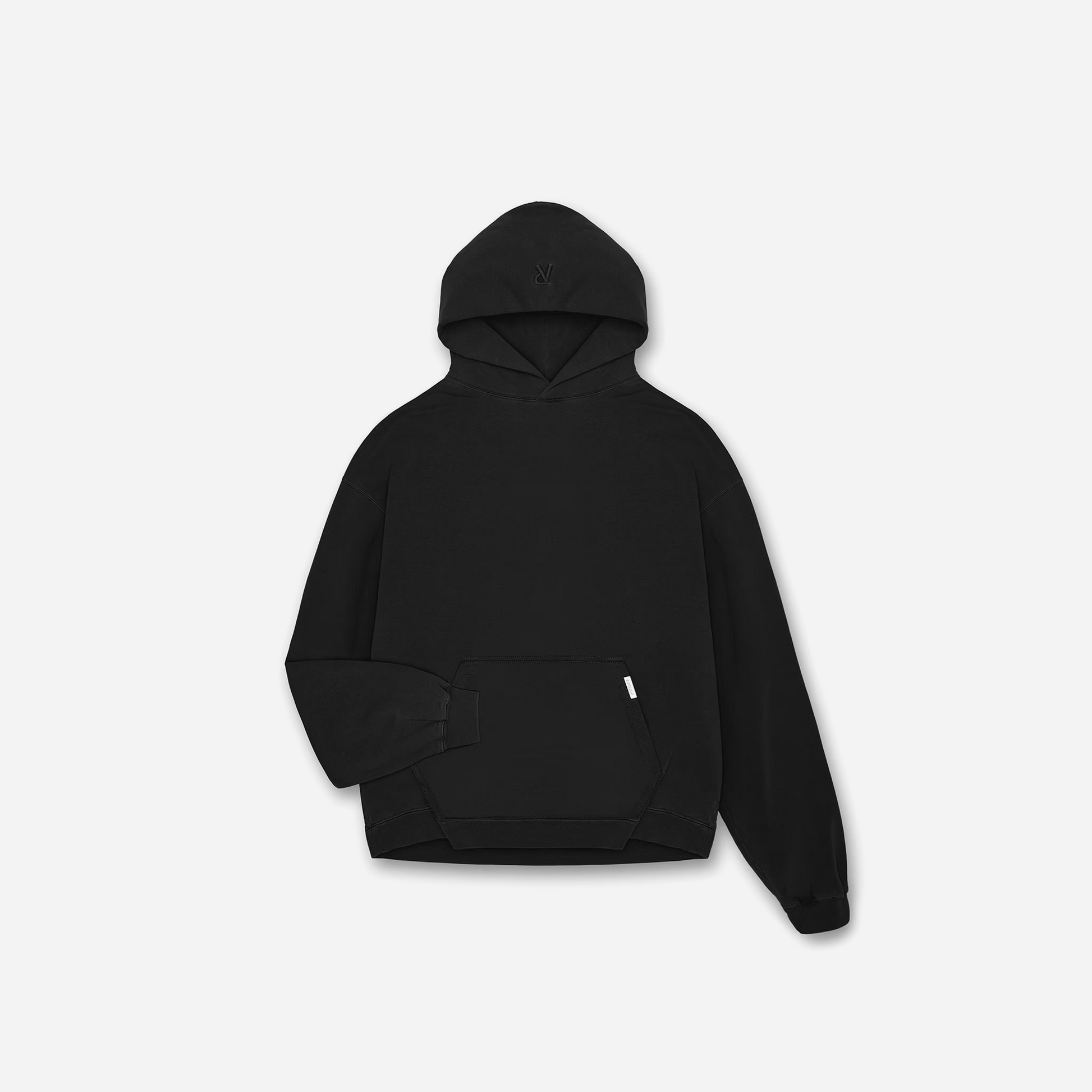 REPRESENT SS25 Initial Oversized Hoodie Black