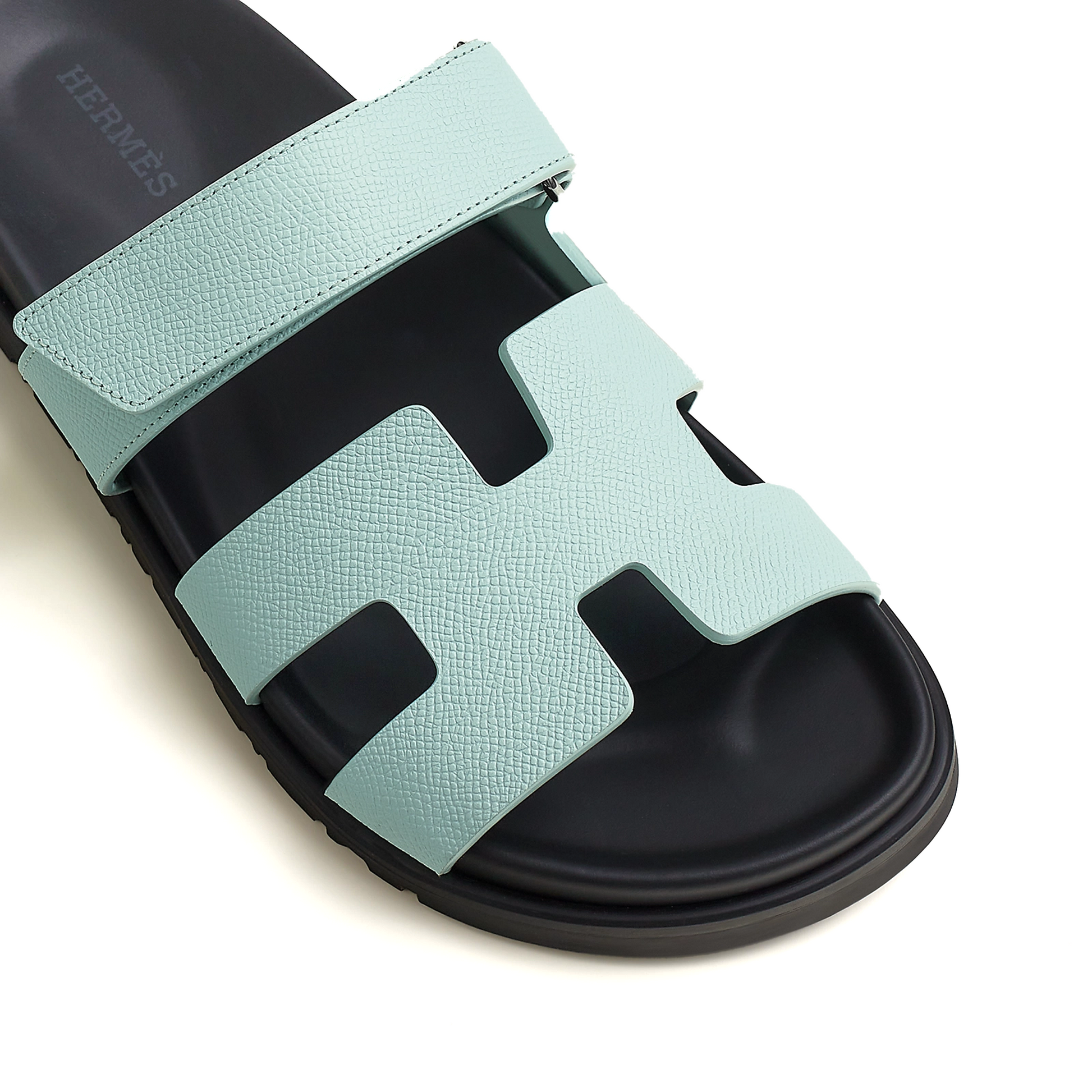 Hermes Chypre Sandal Bleu Cristaux