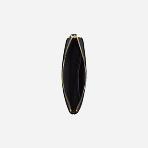 COACH Corner Zip Wristlet Black/Gold