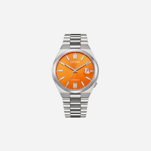 Citizen Automatic Gents Watch Orange Dial