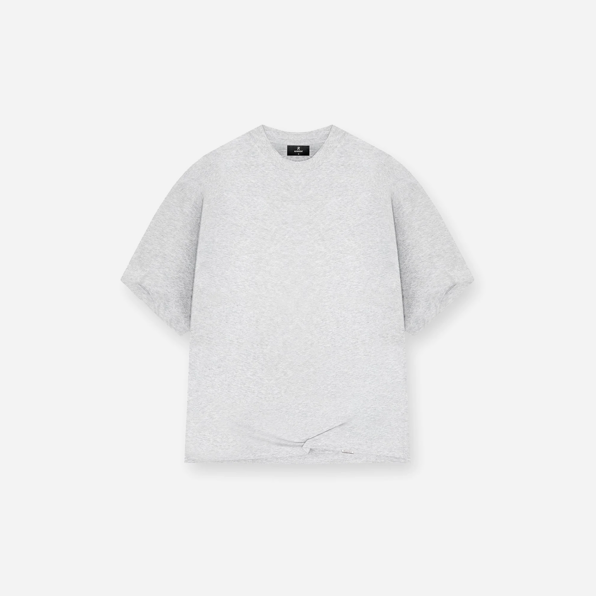 REPRESENT SS25 Initial Boxy T-Shirt Ice Grey Marl