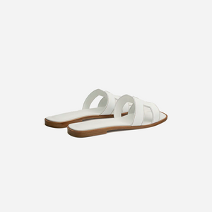 Hermes Oran sandal Blanc