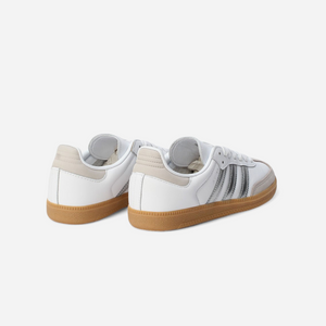 Adidas Samba OG White Silver Metallic Grey