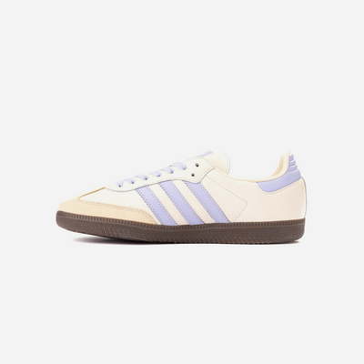 Adidas Samba OG Cream White Violet WMNS
