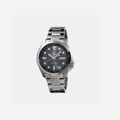 Seiko New 5 Sports Black Analog Stainless Steel Automatic Watch SRPE51K1 Men's